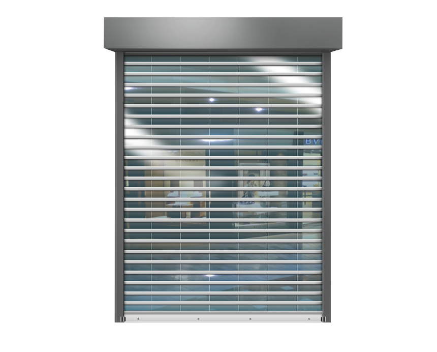 Rolling Door Transparent Polycarbonate