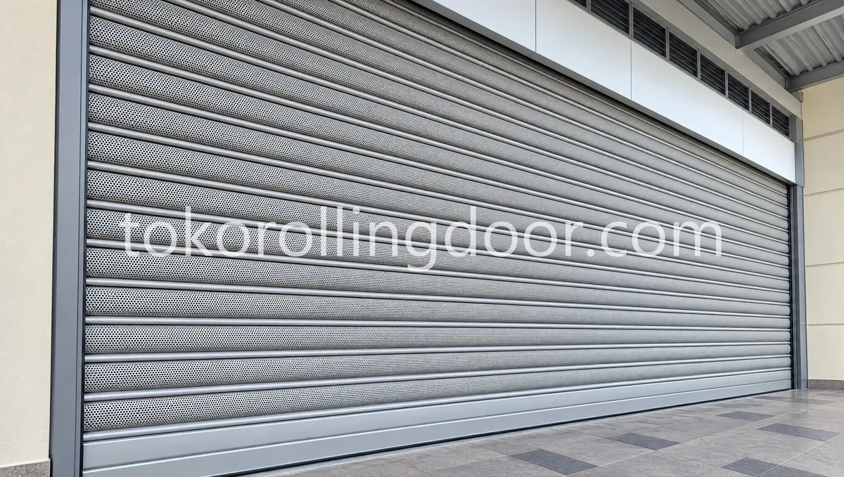 Rolling door industri — pabrik, gudang besar